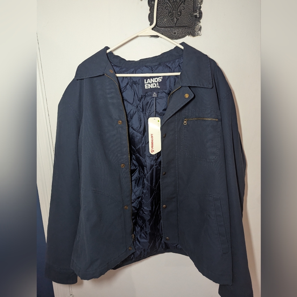 Lands' End Men's Navy Jacket